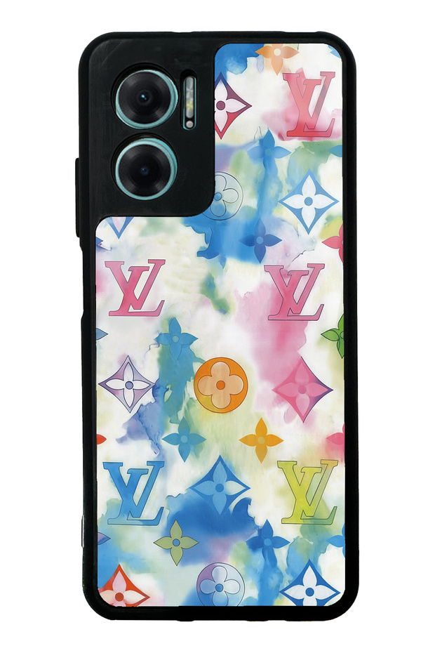 Xiaomi Redmi Note 11E Colorful Lv Design Glossy Phone Case