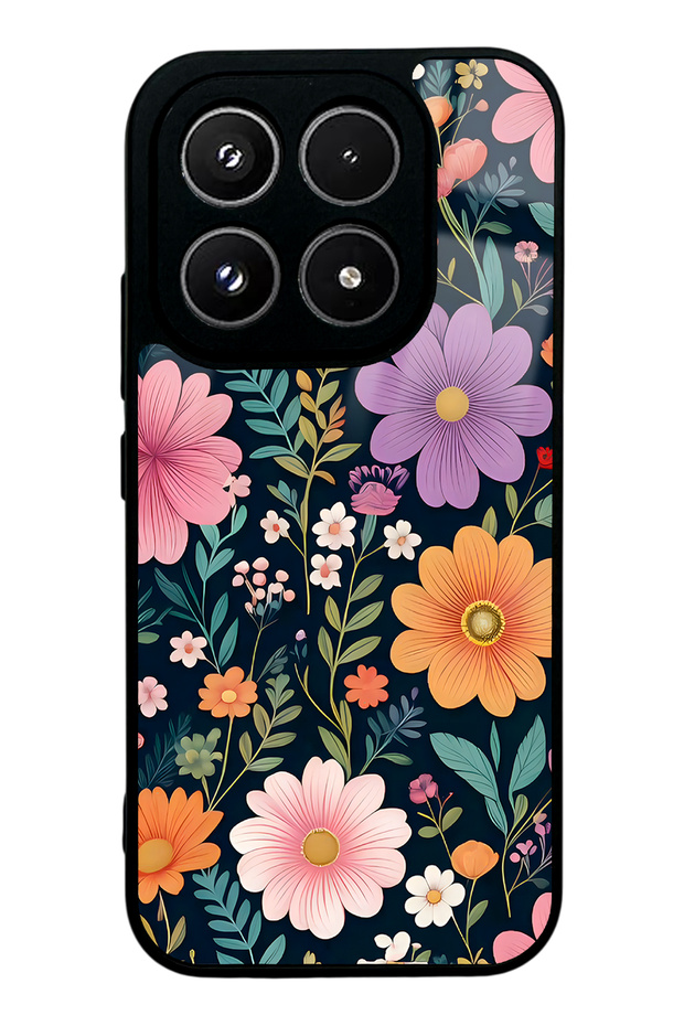 Xiaomi 17 Flowers Design Glossy Phone Case