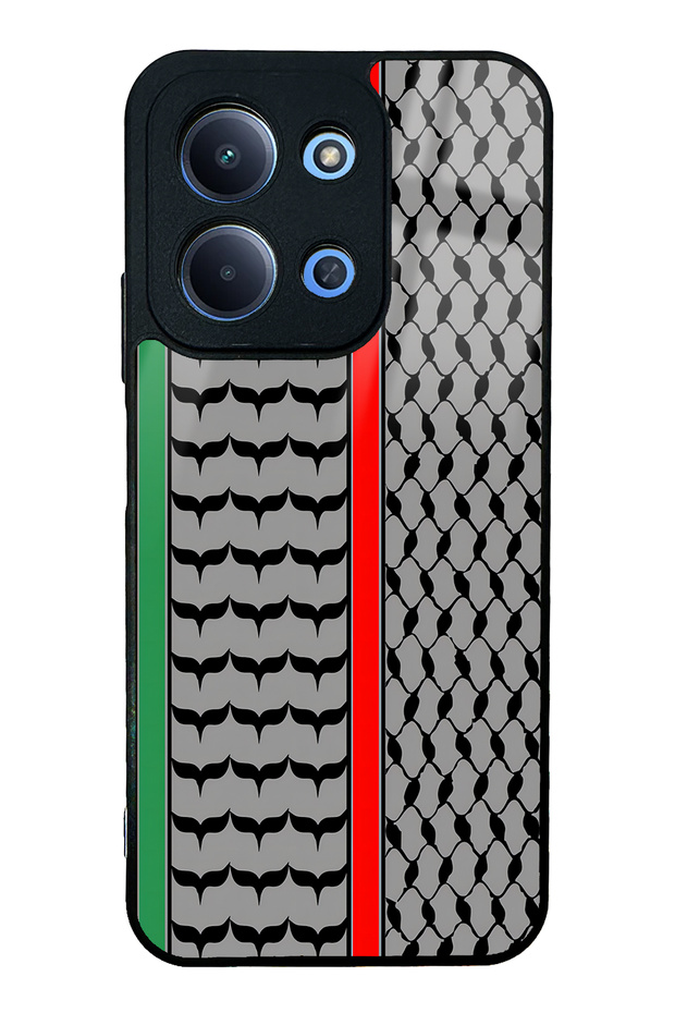حافظة هاتف Xiaomi Redmi 15C بتصميم خطي لامع