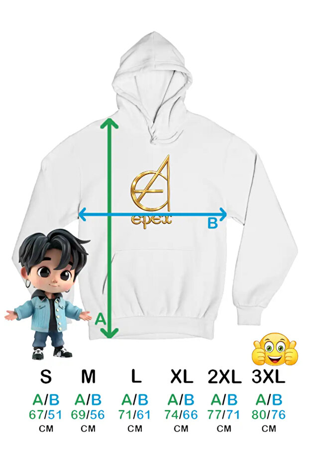 Hanorac Barbati Epex Merch Kpop - 4