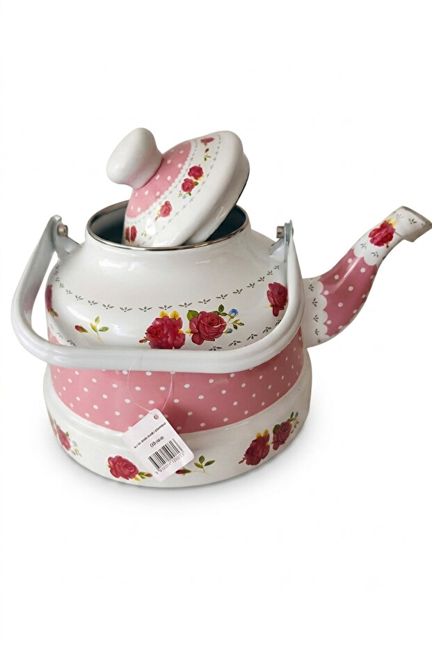 Nostalgic Enamel Single Teapot - Camping Teapot - 4.2 Lt