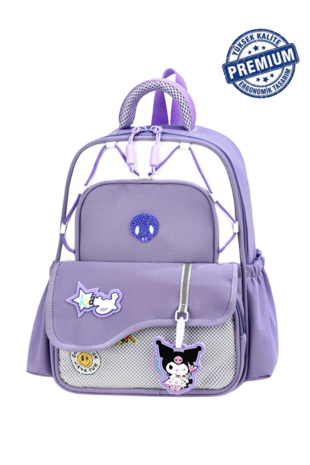 Ultra-Luxury Girls' Backpack with Back Support, Water-Resistant Premium Nursery, Kindergarten Backpack Korean Style