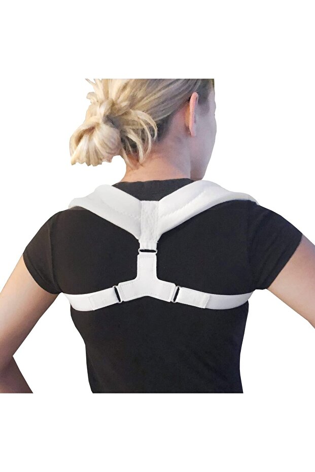 901 Clavic Brace, Medium, White