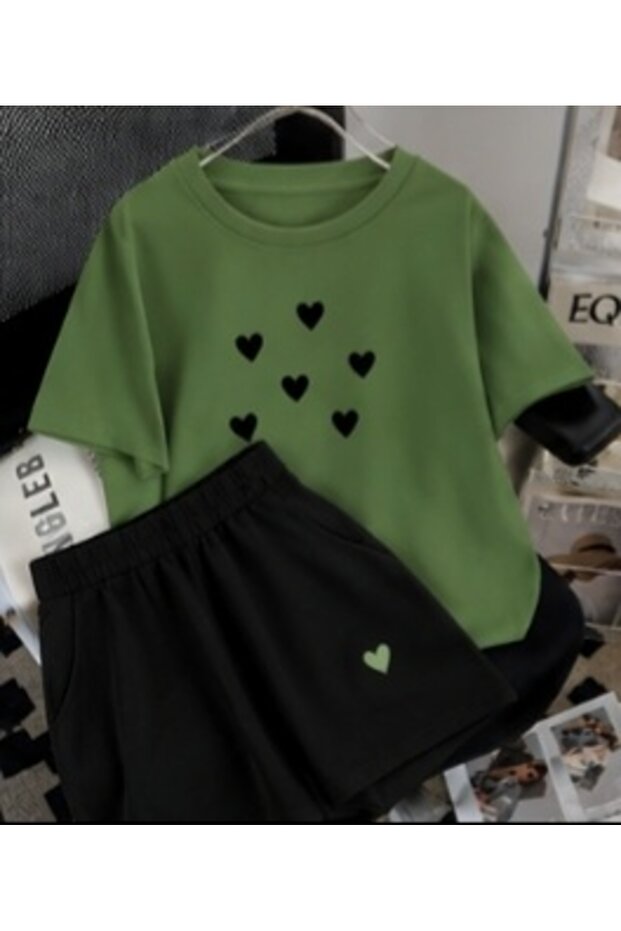 Unisex Oversize Shorts Set Short Sleeve T-Shirt Comfortable Fit Summer Casual Sports