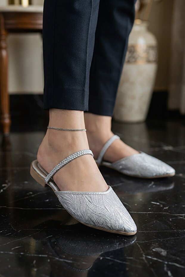 Women's Daily Ballet Flats Inside-Out Office Sandals Shoes
