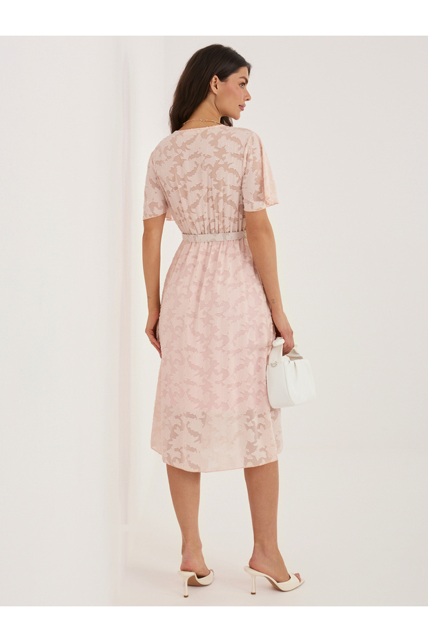 Rochie Dama Roz - 5