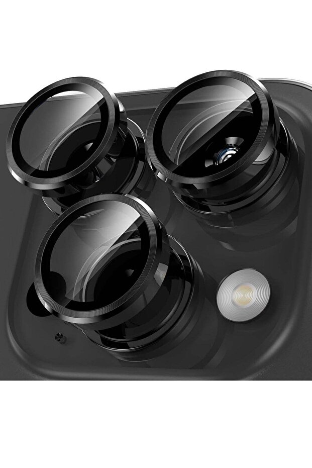 iPhone 15 Pro - iPhone 15 Pro Max Camera Lens Protector, 9H Tempered Glass Camera Cover