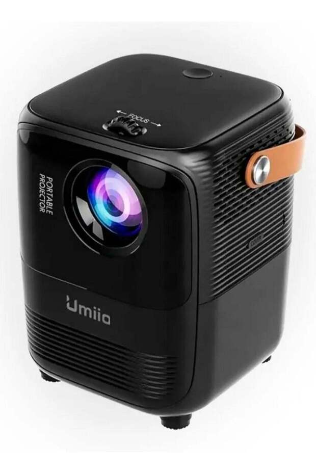 1080P Intelligent Trapezoid Projector – 5G WiFi & Bluetooth Enabled for Movies, Music, and Gaming