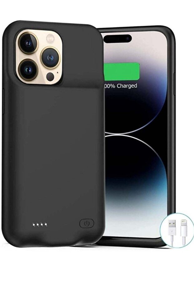 Battery Case for iPhone 14 Pro Max, Portable Rechargeable Smart Charger, 4500 mAh