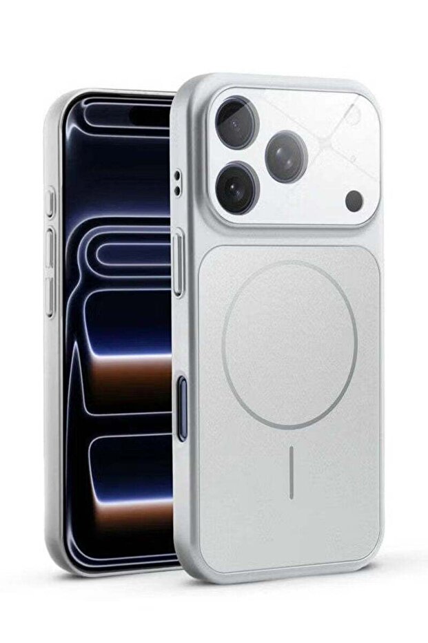 iPhone 17 Pro Max Case 6.9 Inch Slim Matte Glass Shockproof Protective Cover Anti-Fingerprint