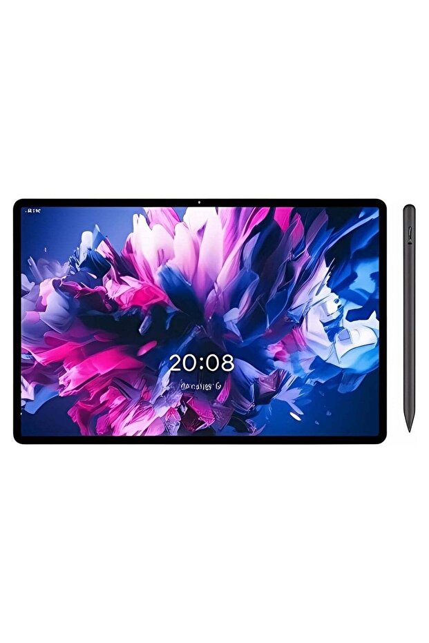 تابلت أندرويد 15، TAB 17، شاشة 11 بوصة، ذاكرة وصول عشوائي 8 جيجابايت، سعة تخزين 512 جيجابايت، بطارية 8000 مللي أمبير، واي فاي 5G، مع غطاء لوحة مفاتيح وقلم - أسود