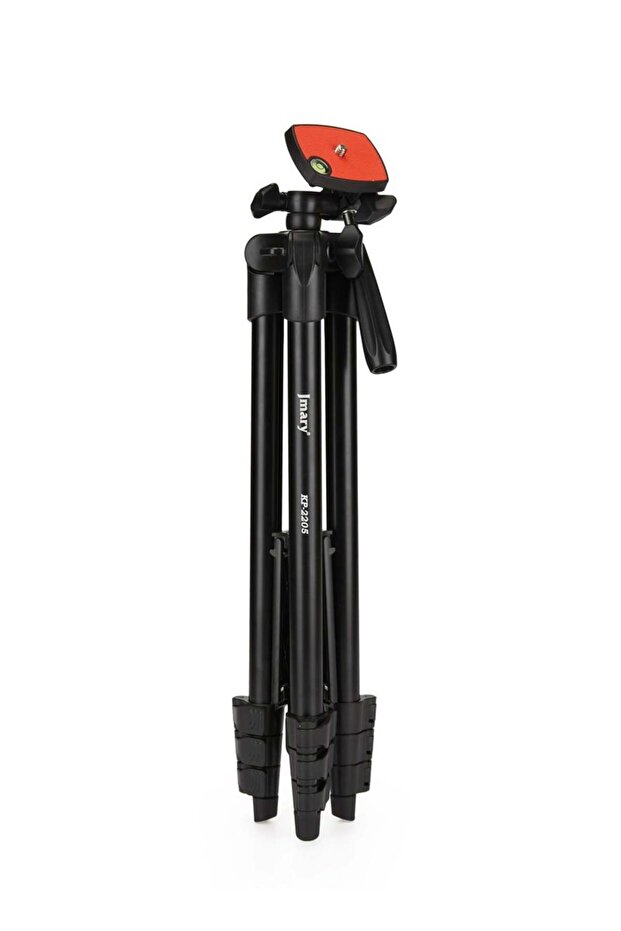 KP-2205 Adjustable Tripod Stand with Universal Mobile Holder - Lightweight Aluminium