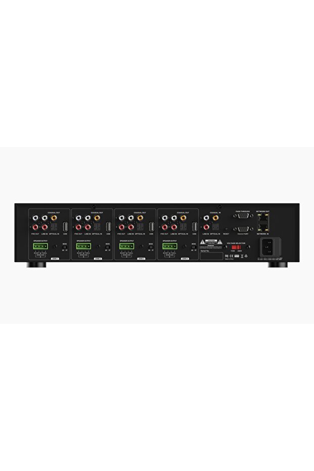 HA400 4zone audio streaming amplifier - 3