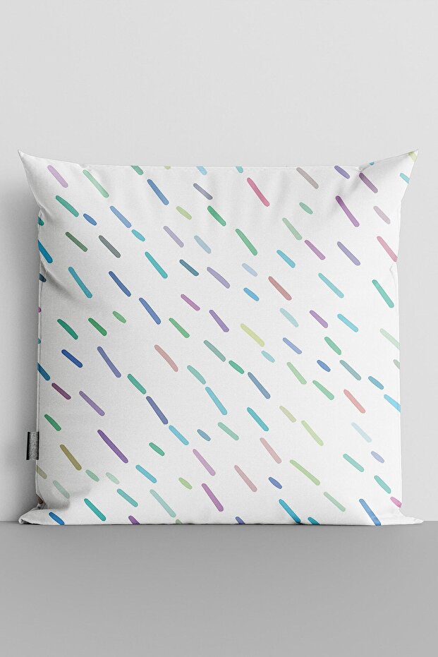Colorful Dots Double Sided Digital Printed Pillow Throw Pillow Cover-570