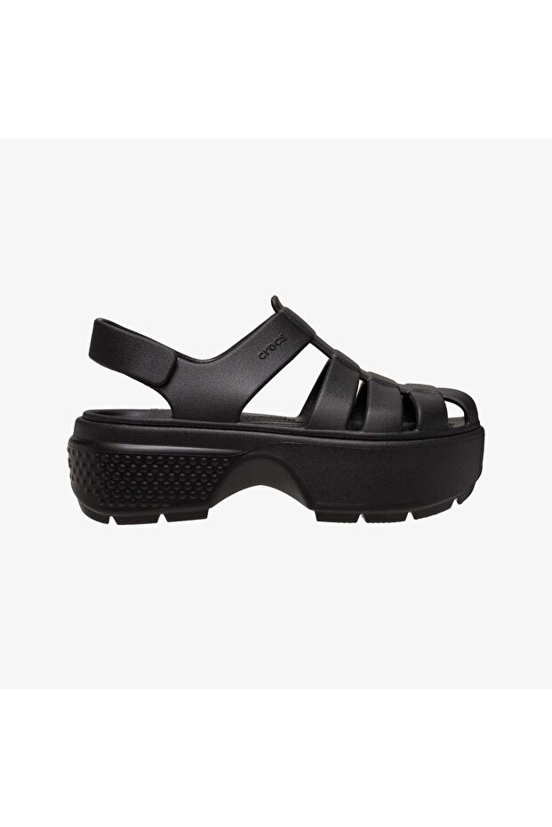 Stomp Fisherman Women's Black Sandals Juststep