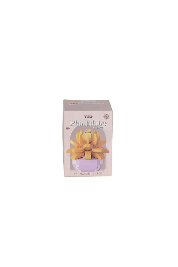 P1250 Panlos Simulation Flower Series 311 Pieces Block Toy