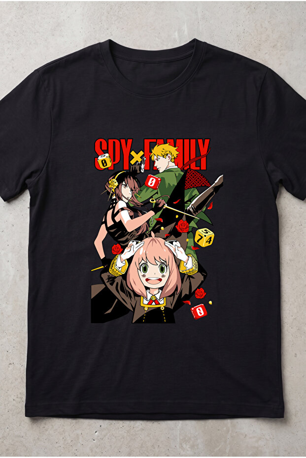 Spy X Family Anime Printed Standard Cut Unisex Tshirt