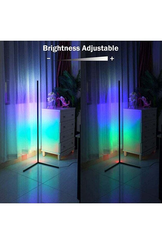 Smart Corner Floor Lamp Multicolour 1.4meter - 4