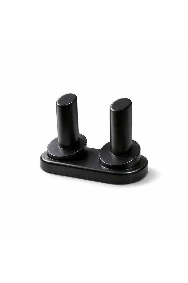 black 1pc Eurole B IO Toothbrush Holder,Oral-B IO Toothbrush Holder, Two Toothbrush Head Storage Rac