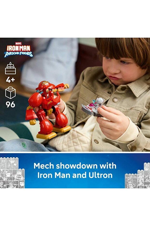 Marvel Ultron vs. Iron Man, 96 Pieces - 2