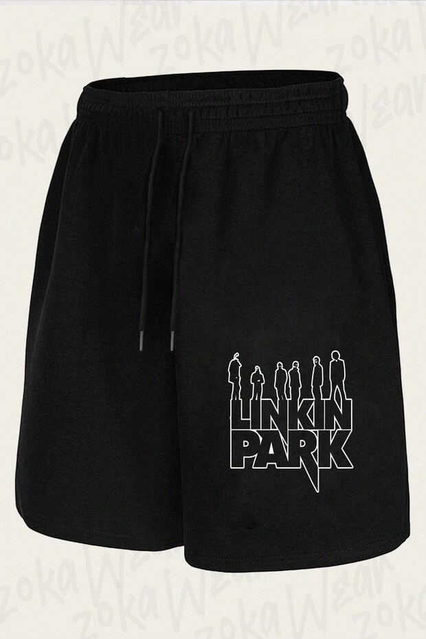 Unisex Linkin Park4 Design Printed Shorts