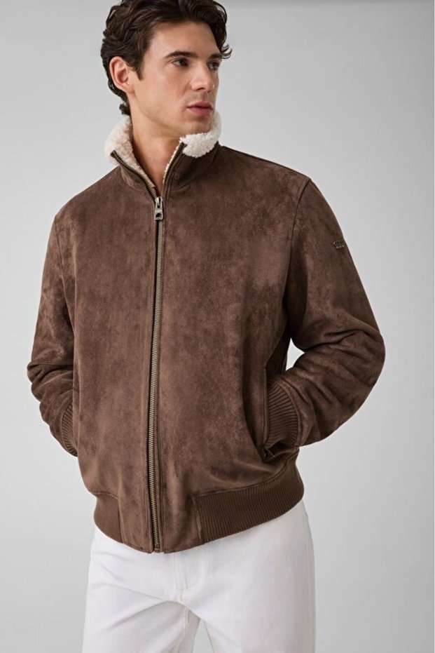Suede Men's Jacket