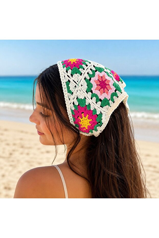 Bella Granny Knitted Bandana