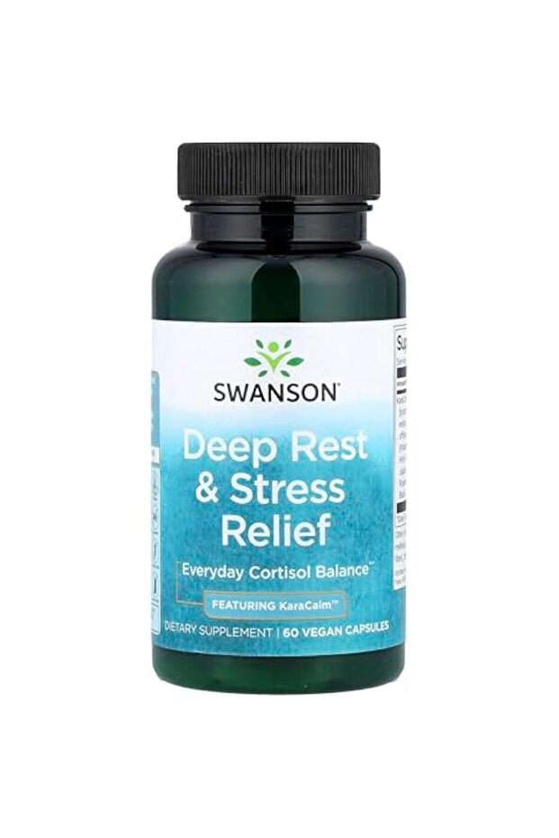 Deep Rest and Stress Relief - Featuring Karacalm 500 mg 60 Vegan Caps