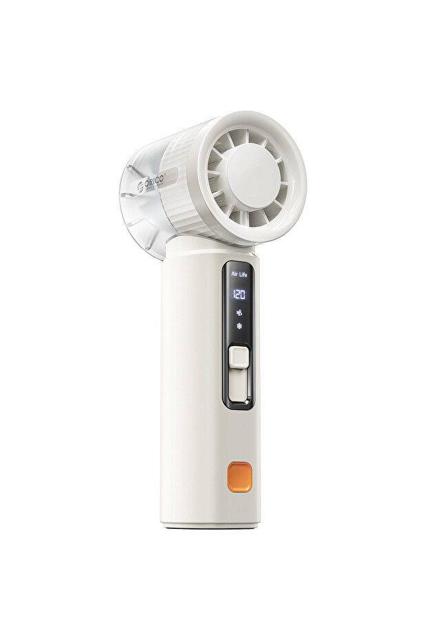 With TEC Cooling ORICO Portable High Speed Cooling Handheld Fan 3000mAh Rechargeable 120 Wind Speed