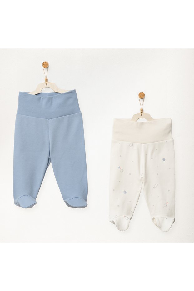 Baby Footed Pants 2 Pcs Footed Pants Animals