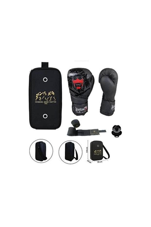 Yakuza Kick Boxing Gloves Set of 3, Offers Strength and Comfort