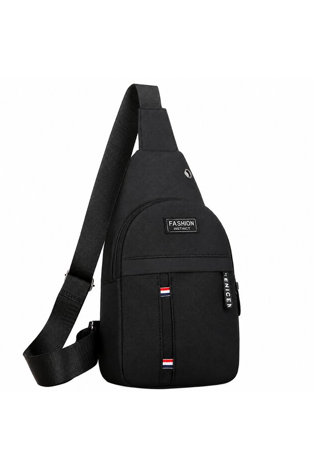Men's Sling Bag Crossbody Chest Bag, Water Resistant Shoulder Bag with Adjustable Strap, Lightweight Travel Bag