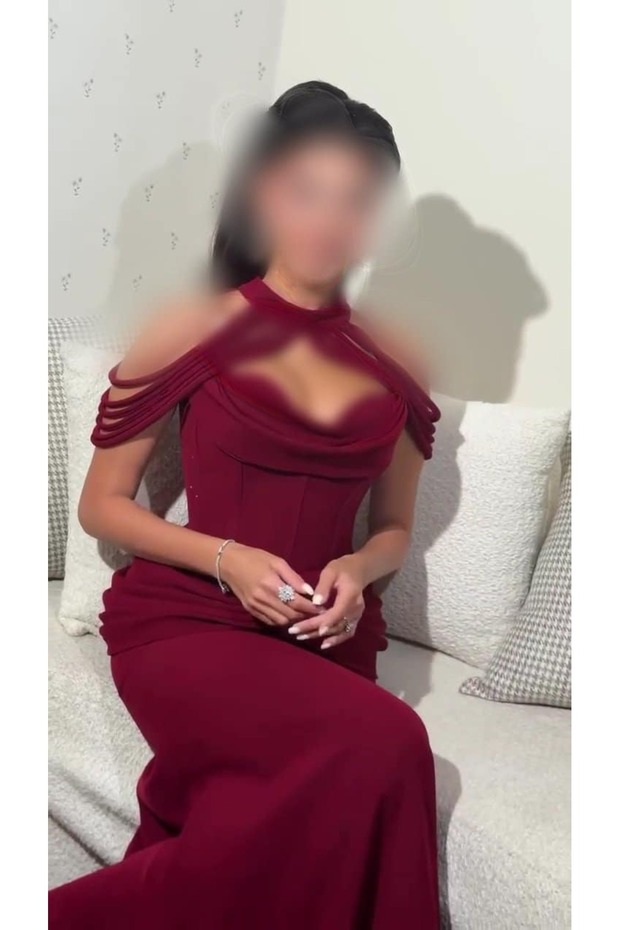 Long Red Evening Dress