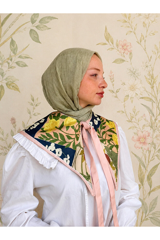 Shoulder Shawl Collar New Generation – Tieable Daily Use Patterned Women's Shoulder Collar