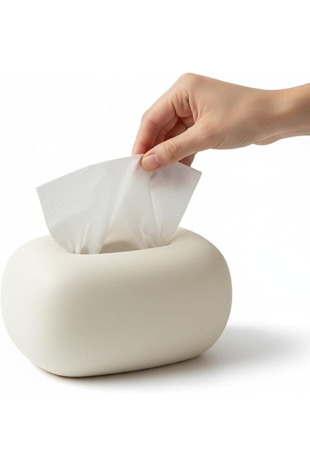 Ivory Tissue Box