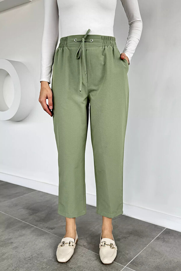Mint Women's Elastic Waist Pants
