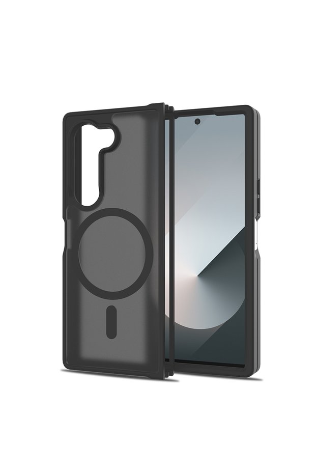 Galaxy Z Fold 6 Case Magsafe Camera Raised Silicone Matte Anti-Fingerprint Shrp