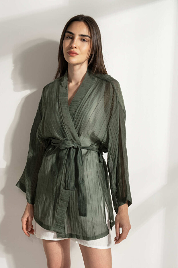 İpek Bürümcük Kimono