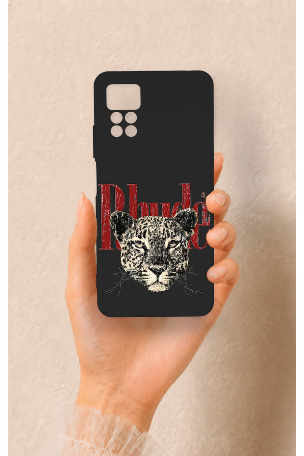 Redmi Note 11 Pro 4g Compatible Rhude Patterned Silicone Case