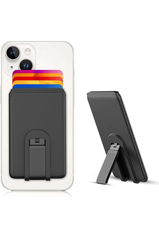 Mobile Phone Card Holder - Ultra-Thin Wallet Holder, Non-Slip Pocket for Back of Phone, Compatible With iPhone,