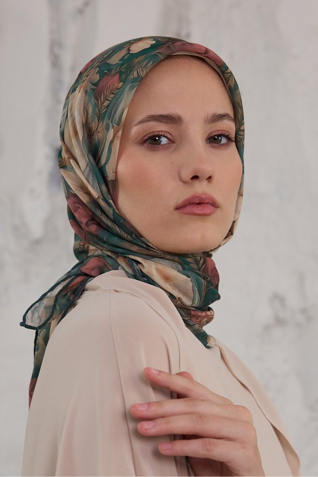 Organic Hand Sewn Scarf Women's Organic Scarf
