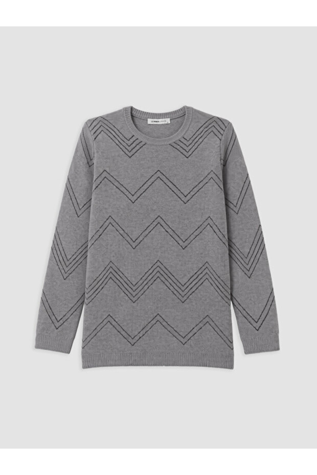 Zero Roba Collar Embroidered Women's Knitwear Sweater for Style Enthusiasts from Uzg Store