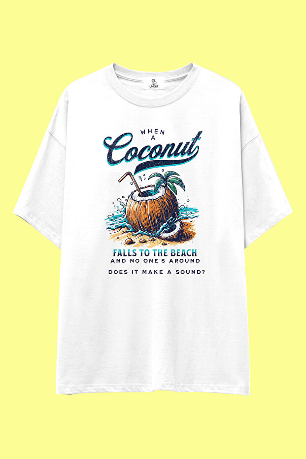 Fresh Mood Club T-Shirt | Unisex 100% Cotton White Fruit Printed Summer Design Tee