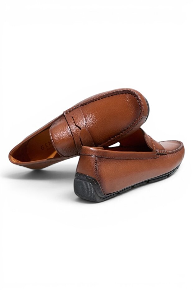 Taba Floter Taba Color Laceless Genuine Leather Men's Shoes