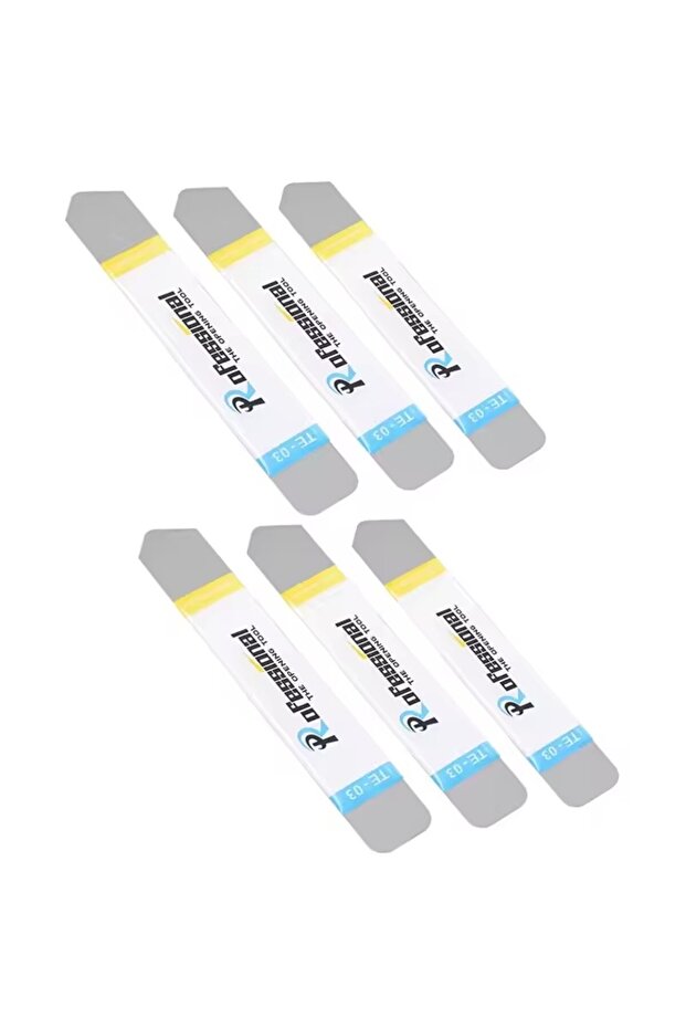 English Pack-6pcs 1-6Pcs Metal Flat Soft Blade Crowbar Pry Opener Repair Kit for Mobile Phone Broken