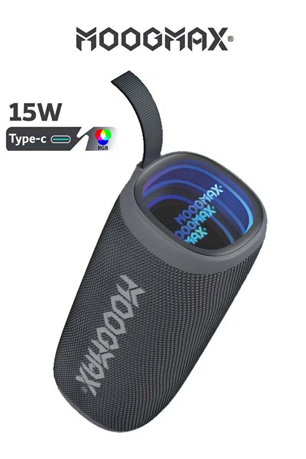 MX-SP018 15W Bluetooth Speaker with Extreme Bass, RGB Lighting, and IPX8 Waterproof Rating