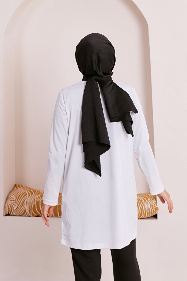 Doğa Basic Tunic - White