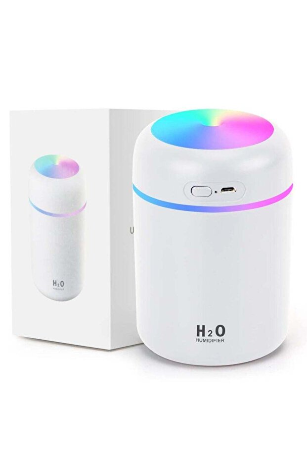 Colorful Cool Mini USB Humidifier & Essential Oil Diffuser | 2 Mist Modes | LED Night Light |