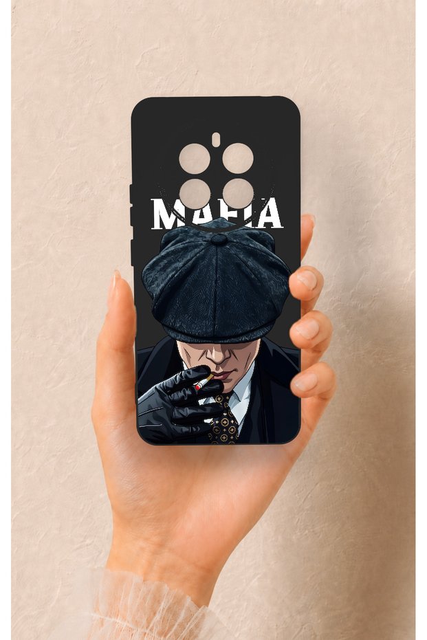 Realme 12 4g Compatible Mafia Patterned Silicone Case