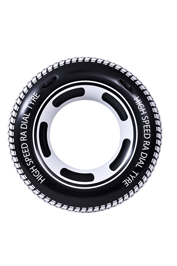 Tyre Inflatable Pool & Beach Float Swim Ring, PVC